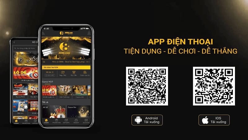Các bước tải app 888B nhanh chóng