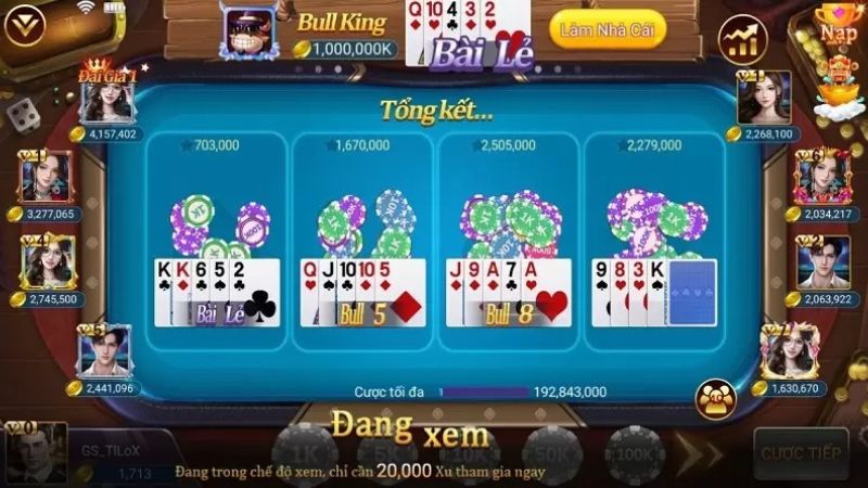 Một số tựa game nổi tiếng tại V8Poker